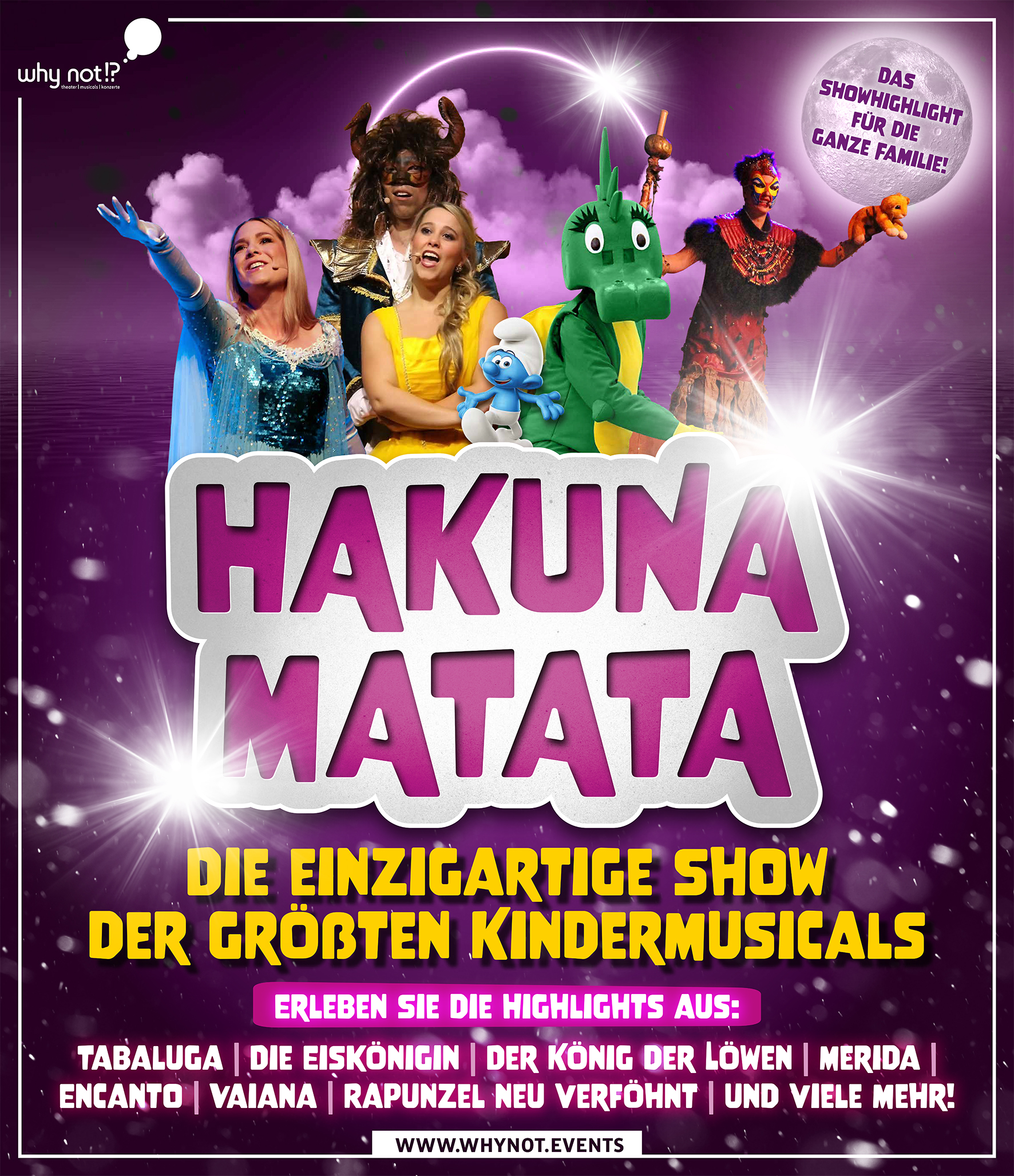 “Hakuna Matata - Die einzigartige Show der größten Kindermusicals”